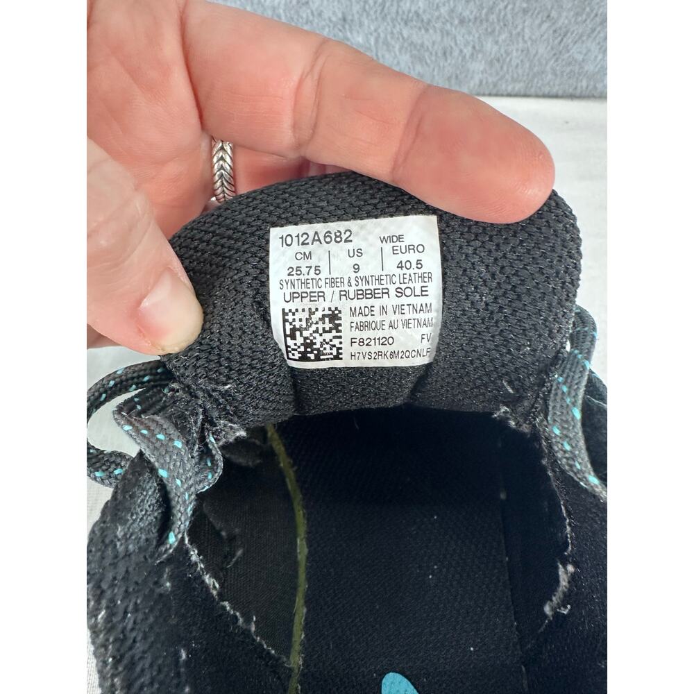 Asics Women's sz 9 Wide Gel Venture 7 Teal & Grey Trail Running Sneaker Hiking - Picture 10 of 12
